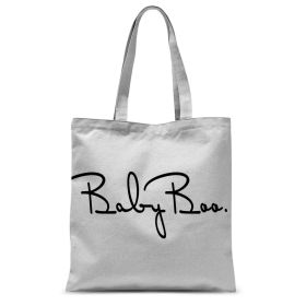 Baby Boo Black Graphic Style Classic Tote Bag